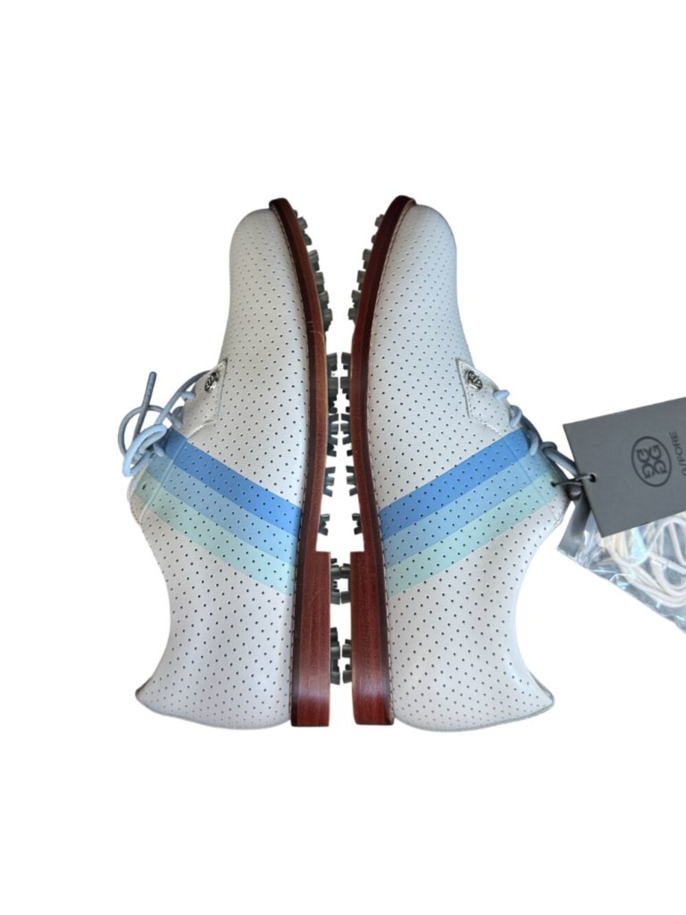 G/Fore Gallivanter Perforated Luxe Leather Women's Golf Shoes, Size 6.5 NWOB - Picture 8 of 11